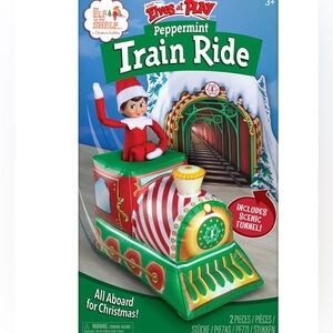 New The Elf on the Shelf PEPPERMINT TRAIN RIDE Elves at Play Scenic Tunnel Elves